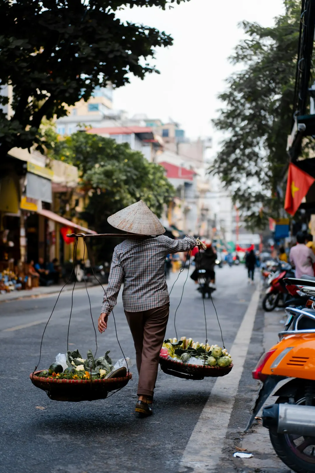Street scene in Vietnam